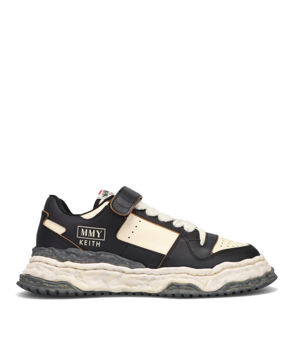 KEITH/ORIGINAL SOLE VINTAGE LEATHER LOW-TOP SNEAKER